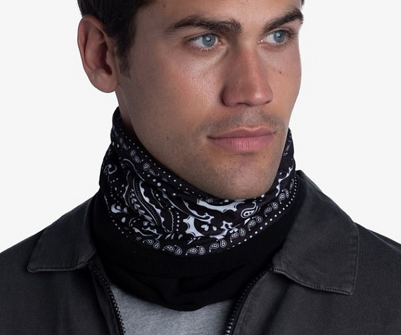 Бандана Buff Polar Cashmere Black - Фото 6 большая