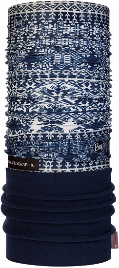 Бандана Buff National Geographic Polar Kurzeme Dark Navy - Фото 1 большая