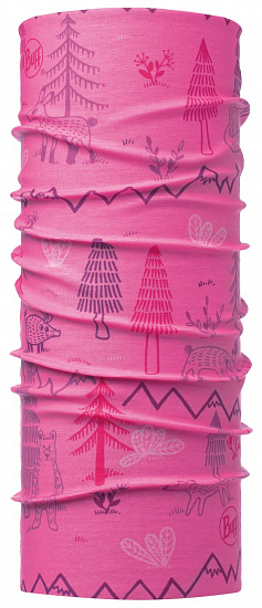 Бандана Buff Original Woods Pink - Фото 1 большая
