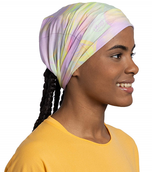 Бандана Buff CoolNet UV Aden Orchid - Фото 4 большая