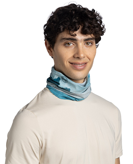 Бандана Buff CoolNet UV Aler Teal - Фото 3 большая