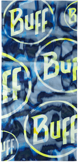 Бандана Buff CoolNet UV Atis Blue - Фото 2 большая