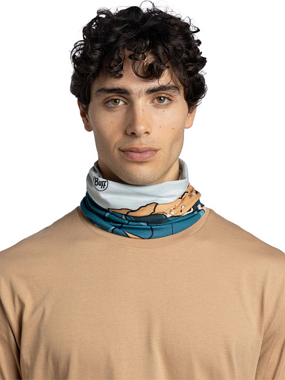 Бандана Buff CoolNet UV Nive Teal - Фото 3 большая