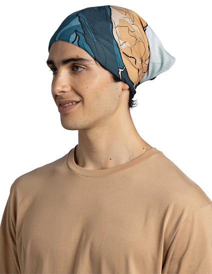 Бандана Buff CoolNet UV Nive Teal - Фото 7 большая