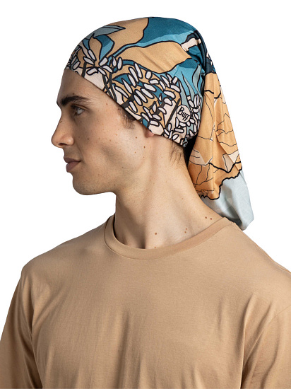 Бандана Buff CoolNet UV Nive Teal - Фото 8 большая