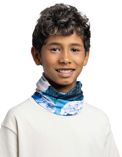 Бандана Buff CoolNet UV Turby Blue - Фото 3 большая