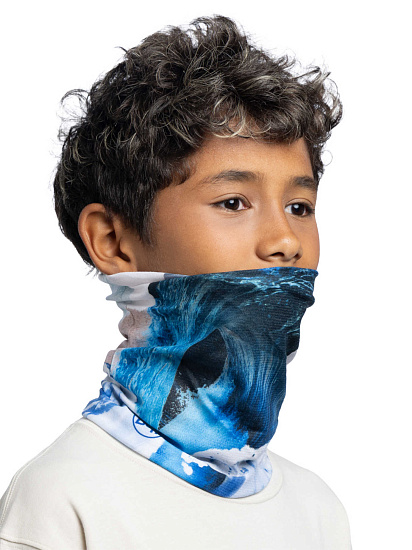 Бандана Buff CoolNet UV Turby Blue - Фото 4 большая