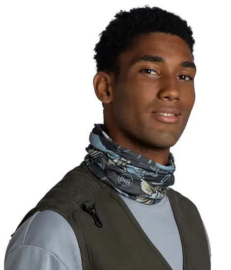 Бандана Buff CoolNet UV Walleye Dusty Blue - Фото 3 большая