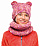 Шарф детский Buff Knitted&Polar Neckwarmer Lera Camelia Pink - Фото 2 малая