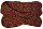 Шарф Buff Knitted Wrap Agna Rusty - Фото 1 малая