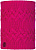 Шарф Buff Knitted&Polar Neckwarmer Savva Magenta - Фото 1 малая