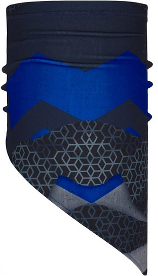 Бандана Buff Tech Fleece Ephem Blue - Фото 2 большая