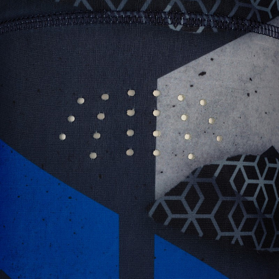 Бандана Buff Tech Fleece Ephem Blue - Фото 8 большая