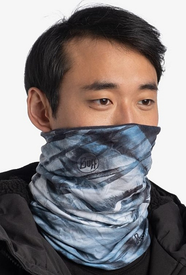 Бандана Buff Polar Reversible Wayly Steel Blue - Фото 2 большая