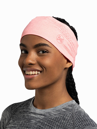 Повязка Buff DryFlx Solid Rose Pink - Фото 3 большая