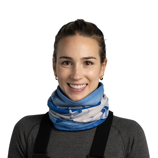 Бандана Buff Polar Reversible Ilken Blue - Фото 4 большая