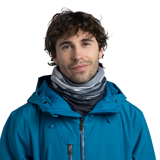 Бандана Buff Polar Reversible Hikian Grey - Фото 3 большая