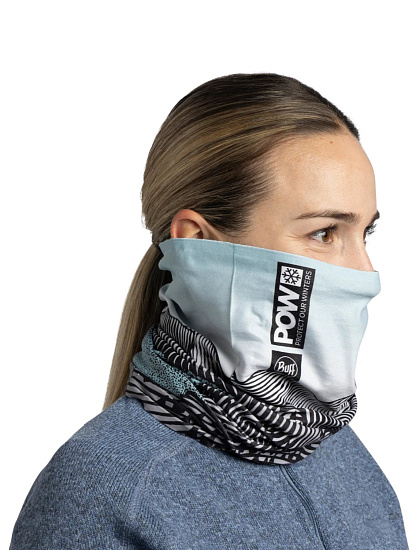 Бандана Buff Thermonet Zelok Pow Aqua Haze - Фото 4 большая