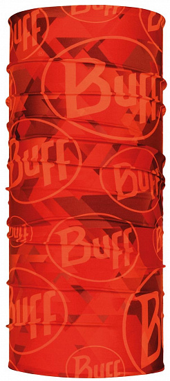 Бандана Buff Original Tip Logo Orange Fluor - Фото 1 большая