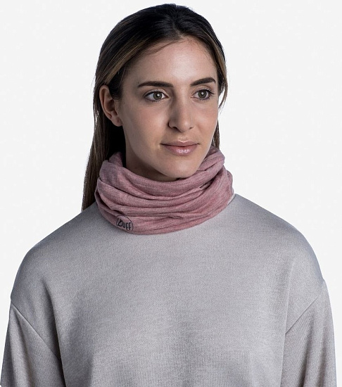 Бандана Buff MW Merino Wool Rosewood Melange - Фото 2 большая