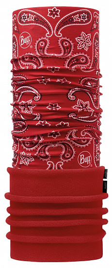 Бандана Buff Polar Cashmere Red - Фото 1 большая