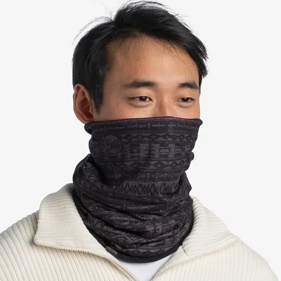 Бандана Buff Polar Reversible Urid Black - Фото 5 большая