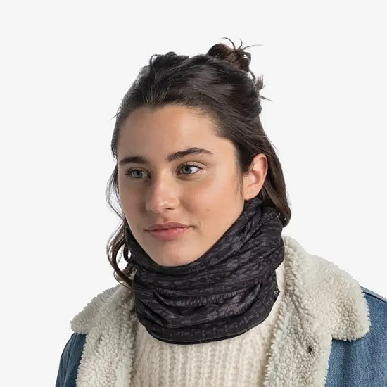Бандана Buff Polar Reversible Urid Black - Фото 7 большая