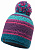 Шапка Buff Knitted&Polar Dorian Purple Imperial - Фото 1 малая