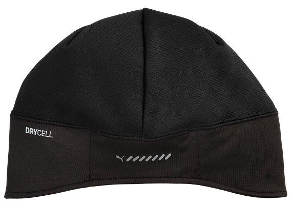 Шапка Puma Running Contoured Black - Фото 2 большая