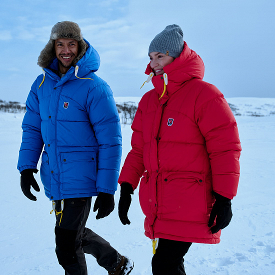 Шапка Fjallraven Singi Heater Dark Navy - Фото 3 большая