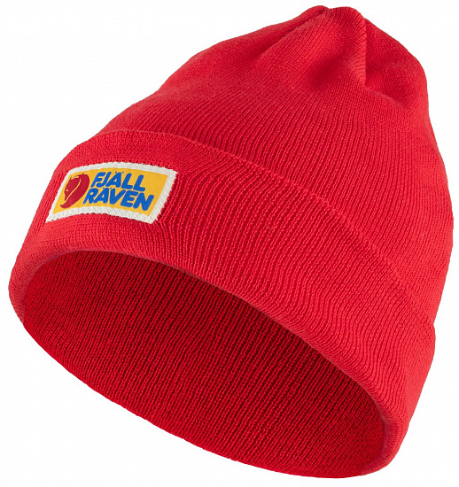 Шапка Fjallraven Vardag Classic True Red - Фото 1 большая