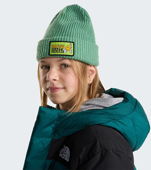 Шапка детская The North Face Salty Lined Dimmed Algae - Фото 5 большая