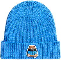 Шапка детская The North Face TNF Logo Box Cuffed Active Blue