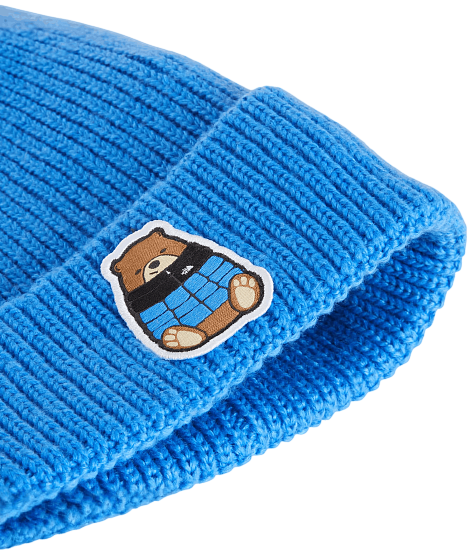 Шапка детская The North Face TNF Logo Box Cuffed Active Blue - Фото 2 большая