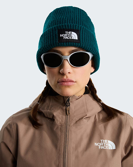 Шапка The North Face Salty Lined Pacific Teal - Фото 5 большая