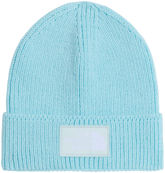 Шапка The North Face TNF Logo Box Cuffed Glacier - Фото 1 большая