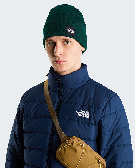 Шапка The North Face Dock Worker Recycled Hunter Green - Фото 3 большая