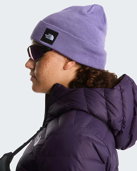 Шапка The North Face Dock Worker Recycled Grounded Plum - Фото 4 большая