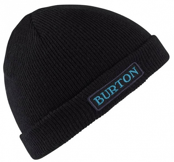 Шапка детская Burton Mini Beanie True Black - Фото 1 большая