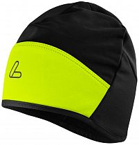 Шапка Loffler Windstopper® Flaps Neon Yellow