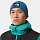 Шапка The North Face Logo Box Cuffed Banff Blue - Фото 3 малая