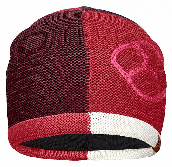 Шапка Ortovox Patchwork Dark Blood - Фото 1 большая
