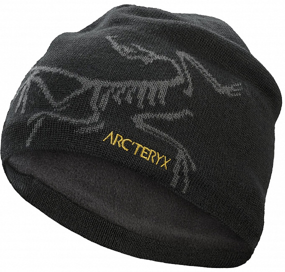 Шапка Arcteryx Bird Head Toque 24K Black - Фото 1 большая