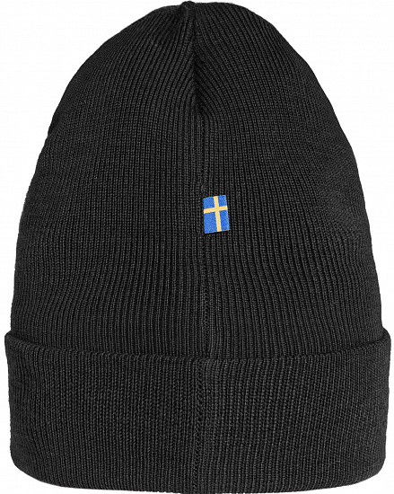 Шапка Fjallraven Classic Knit Black - Фото 3 большая