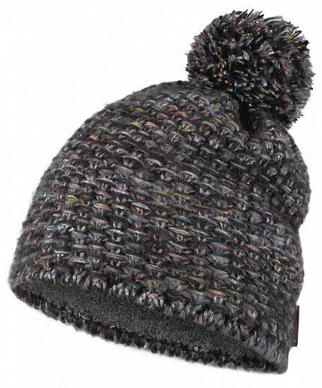 Шапка Buff Knitted & Fleece Hat Grete Castlerock Grey - Фото 1 большая