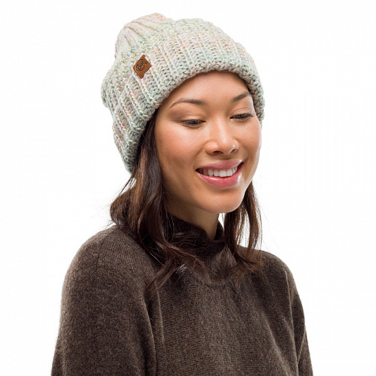 Шапка Buff Knitted & Fleece Hat Olya Cloud - Фото 3 большая