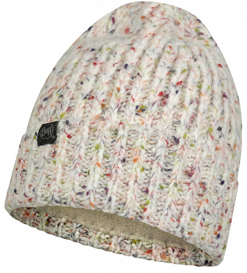 Шапка Buff Knitted & Fleece Hat Kim White - Фото 1 большая