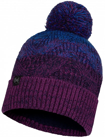 Шапка Buff Knitted & Fleece Masha Purplish - Фото 1 большая