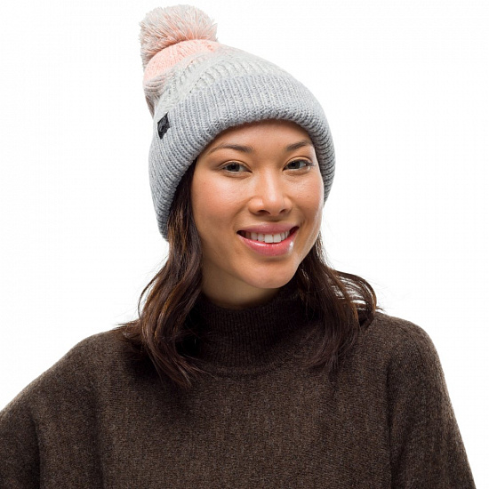 Шапка Buff Knitted & Fleece Hat Masha Air - Фото 3 большая