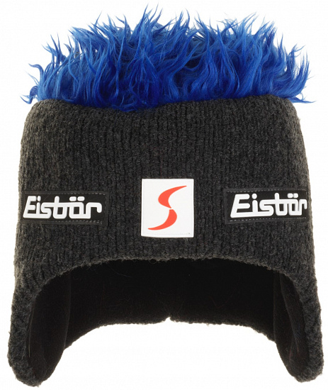 Шапка детская Eisbar Penny MU SP Grafit/Blau - Фото 1 большая